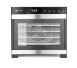 Déshydrateur Profi Line 6 plateaux - 230V/650W - 340x450x(H)311 mm - Hendi