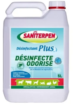 Désinfectant plus Bidon de 5L - Lot de 4 - Action Pin