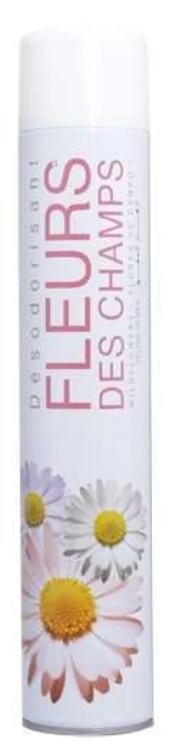 Désodorisant Fleurs des Champs Aérosol 750ml - Lot de 2 Colis de 12 - Sico