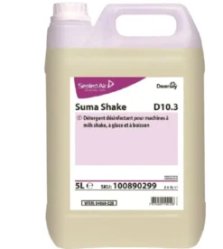 Détergent désinfectant suma shake Bidon de 5L - Lot de 2 - Diversey