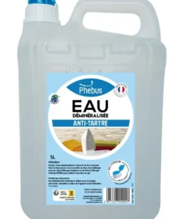 Eau déminéraliser 5L - Lot de 9 Colis de 3 - Brabant Chimie
