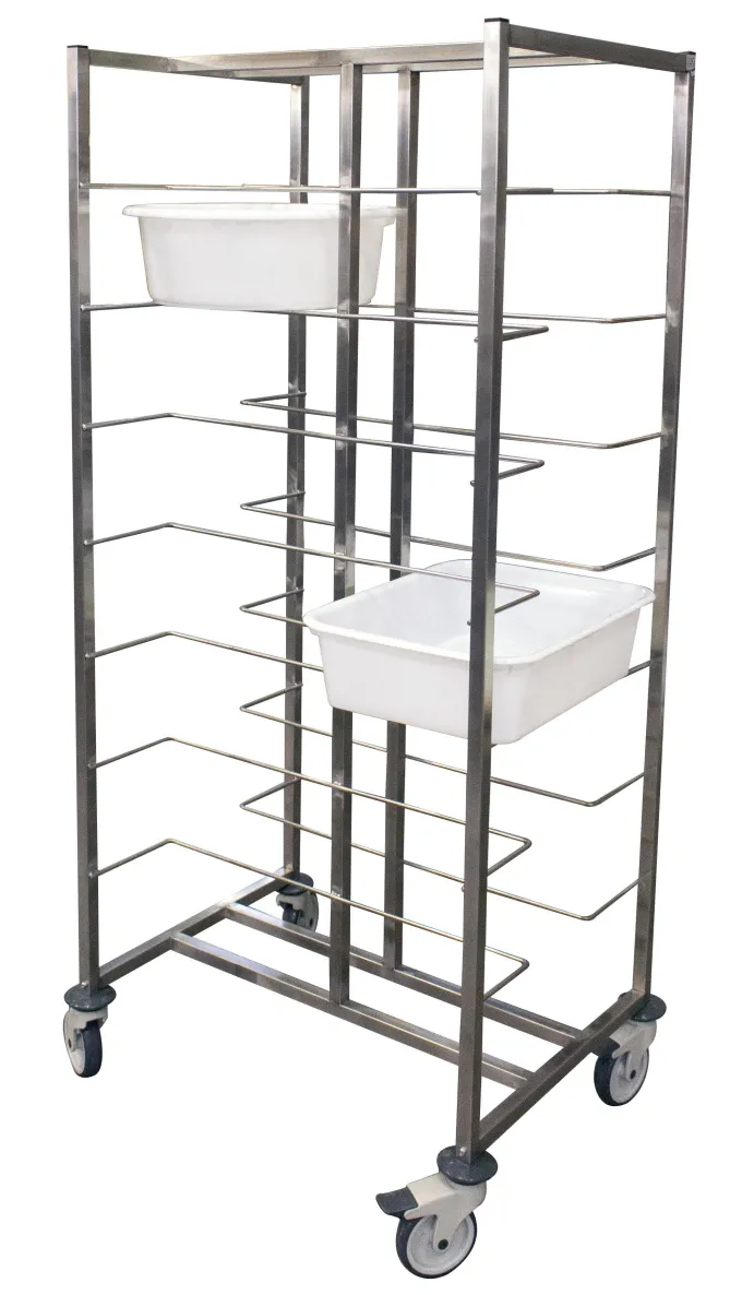 Echelle Inox Soudée pour 16 Bacs - L2G