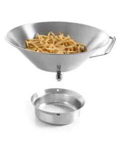 Egouttoir à friture en inox 410x(H)170 mm - Hendi