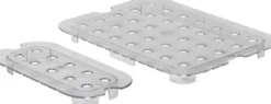 Egouttoir Gastronorme Profi Line GN 1/3 Transparent 266x116 mm - Hendi