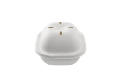 EKO Burger - Boîte Burger blanche en canne à sucre 540 ml - 250 unités - Betik