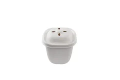 EKO Side - Pot a frite blanc en canne à sucre 380 ml - 250 unités - Betik