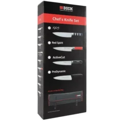 Ensemble de 5 couteaux avec étui - Red Spirit Dick