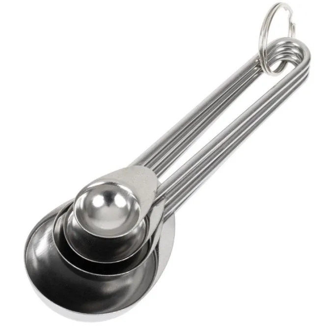 Ensemble de 4 Cuillères Doseuses en Inox - Kitchen Craft