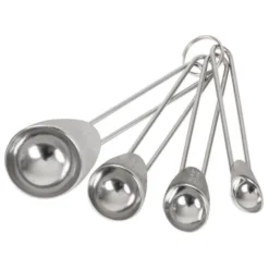 Ensemble de 4 Cuillères Doseuses en Inox - Kitchen Craft
