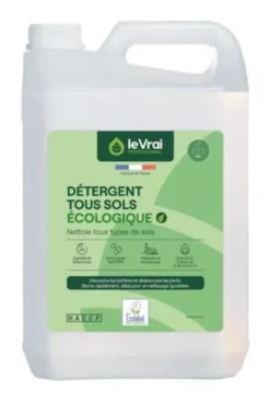 EnzyPin Détergent Sols & Surfaces & vitre - Lot de 8 Bidons de 5L - Action Pin