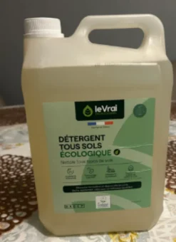 EnzyPin Détergent Sols & Surfaces & vitre - Lot de 8 Bidons de 5L - Action Pin