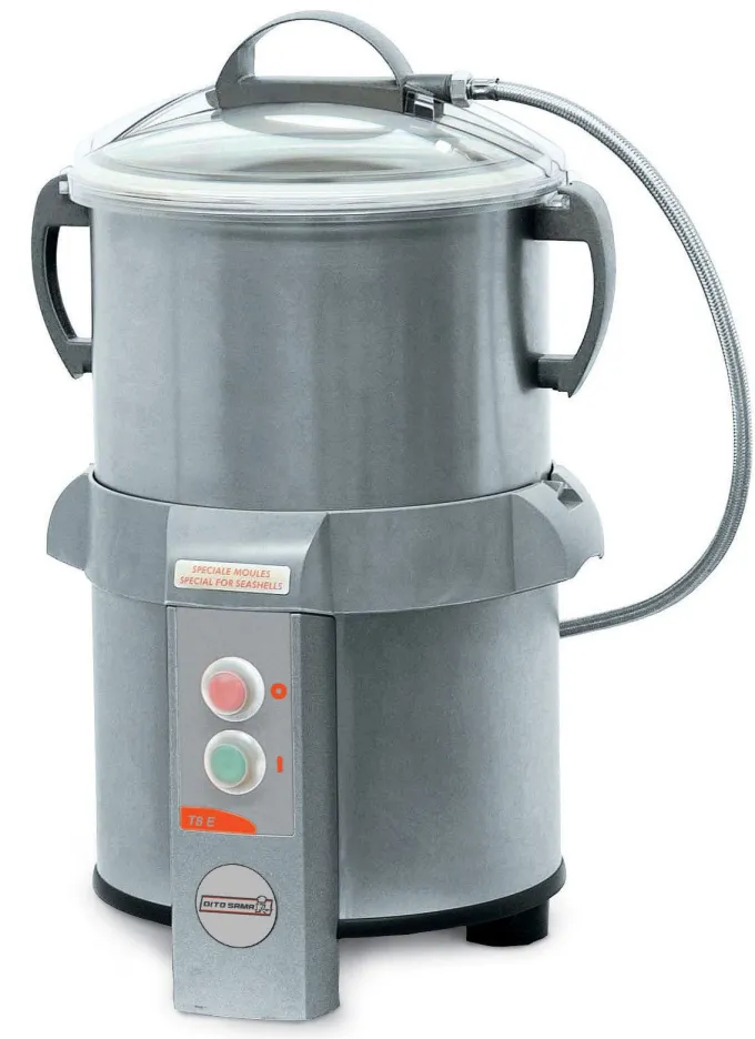 Eplucheuse avec Plateau et Cylindre Abrasif T8E - 8 Kg - Dito Sama