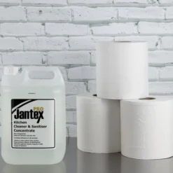Essuie-Mains Blanc 2 Plis à Dévidage Central Contact Alimentaire - Lot de 6 - Jantex