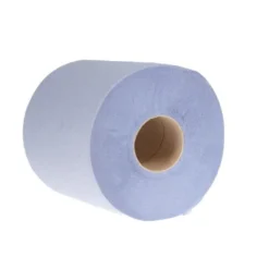 Essuie-Mains Bleu 2 Plis à Dévidage Central Contact Aimentaire - Lot de 6 - Jantex