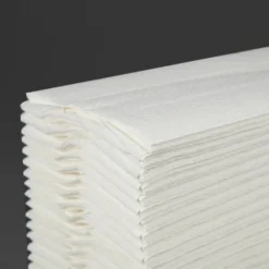 Essuie-Mains Pli en C Blanc Lot de 15 Paquets de 160 Feuilles - Jantex