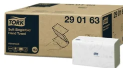 Essuie mains 23x25 blanc ecolabel Lot de 3 Colis de 250x15 - Essity (Sca)