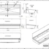 Evier Inox avec 2 Trous pour Robinet 1200mm - Combisteel