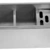 Evier pour Cuillère à Glace 330X120X150 mm - Avec Trou d'Evacuation - Combisteel