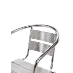 Fauteuils Empilables en Aluminium - Lot de 4 - Bolero
