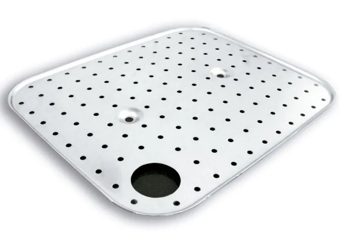 Fonds Perforés Inox pour Plonges - 600x500mm - Distform