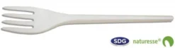 Fourchette CPLA 16,5 cm Blanc - SDG Lot de 1000