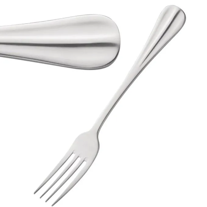 Fourchettes de Table pour Restaurant en Inox Lot de 12 Baguette Amefa