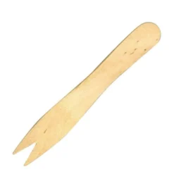 Fourchettes en Bois Jetables 95 mm Lot de 1000 - Plastico