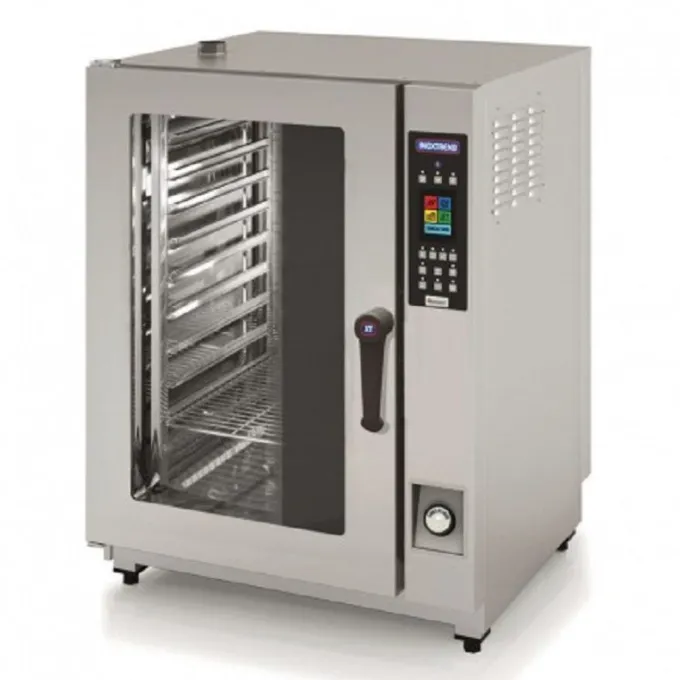 Four gaz xt compact - mixte à injection directe - commandes programmables à écran tactile - 23 kW + 0,6 kW - Inoxtrend