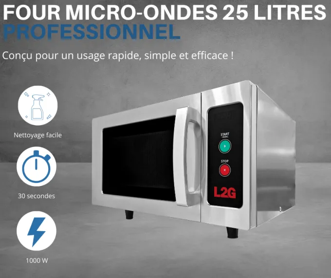 FOUR MICRO-ONDES 25 LITRES SPECIAL SELF - L2G