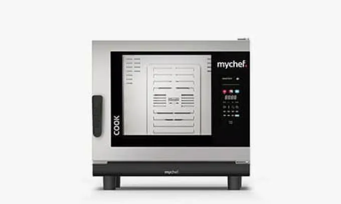Four Mixte Electrique Bake Master 6 Niveaux 600 x 400 avec TSC Ouverture à droite - Mychef