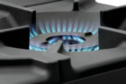 Fourneau à gaz 6 brûleurs - four électrique GN 2/1 et armoire neutre - Bartscher