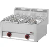 Fourneau à gaz 2x brûleur sans soubassement SP 62 GLS - Redfox