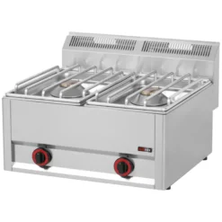 Fourneau à gaz 2x brûleur sans soubassement SP 62 GLS - Redfox