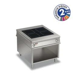 Fourneau Induction Vitrocéramique sur meuble - 4 zones - 16 kW - Baron