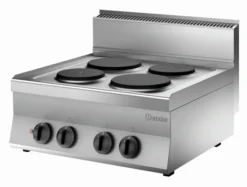 Fourneau Électrique Professionnel - 4 PL - 650 - L700 - AT - Bartscher