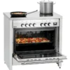Fourneau vitrocéramique 5K-EBMF - 5 zones de cuisson - Bartscher