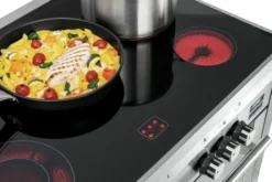 Fourneau vitrocéramique 5K-EBMF - 5 zones de cuisson - Bartscher