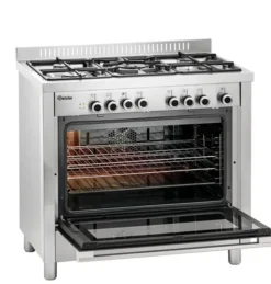 Fourneau vitrocéramique 5K-EBMF - 5 zones de cuisson - Bartscher