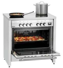 Fourneau vitrocéramique 5K-EBMF - 5 zones de cuisson - Bartscher