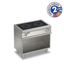 Fourneau vitrocéramique sur meuble - 2 zones - 10 kW - Baron