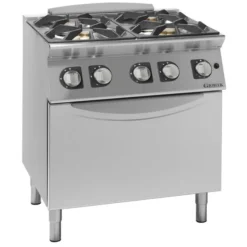 Fourneaux feux vifs gaz, 4 feux - 4 kW et 8 kW - four gaz - Giorik