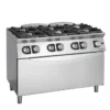 Fourneaux feux vifs gaz, 6 feux - 3,5 kW et 6 kW - four gaz - Giorik