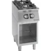 Fourneaux feux vifs gaz, 2 feux - 3,5 kW et 6 kW - Giorik