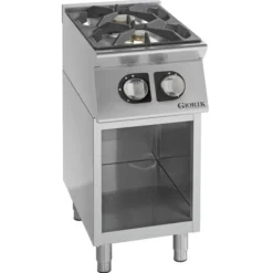 Fourneaux feux vifs gaz, 2 feux - 4 kW et 8 kW - Giorik