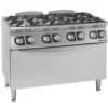 Fourneaux feux vifs gaz, 6 feux - 4 kW et 8 kW - four électrique - Giorik