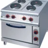 Fourneaux sur Four avec 4 brûleurs (2x2 2x2,6 kW) Série 700 - AFI Collin Lucy
