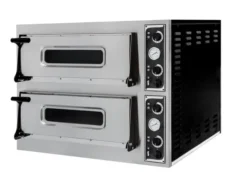 Four à pizza BASIC 44 2 chambres 400V/9400W 975x814x(H)860 mm - Hendi