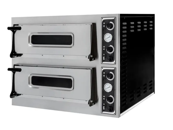 Four à pizza BASIC 44 2 chambres 400V/9400W 975x814x(H)860 mm - Hendi