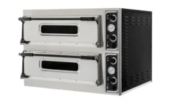 Four à pizza BASIC XXL 66 2 chambres 400V/18000W 1360x844x(H)745 mm - Hendi