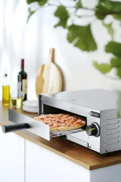 Four à pizza - 1 chambre - 230V/1450W - 484 x 590 x 190 mm - Hendi